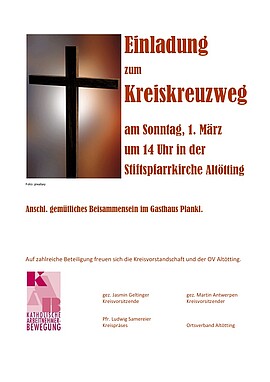 Banner Einladung Zum Kreiskreuzweg
