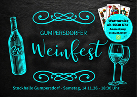 Banner Weinfest 2026 -Herbst- und Wattturnier