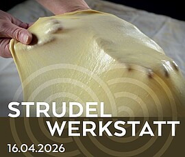 Banner Gemeinsames Kochen: "Strudelwerkstatt" 