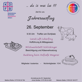 Banner Jahresausflug 