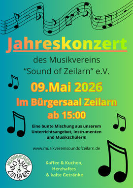 Banner Jahreskonzert 2026