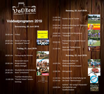 Logo 3. Schlosspark VolXfest Mariakirchen, Festauszug der Vereine, Bieranstich durch Bürgermeister Alfons Sittinger, Musikalische Unterhaltung Band 