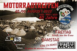 Banner MSC ZEILARN Motorradtreffen