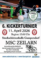 Logo MSC- Zeilarn 6.KICKERTURNIER