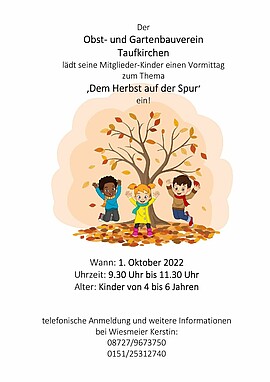 Banner Dem Herbst auf der Spur